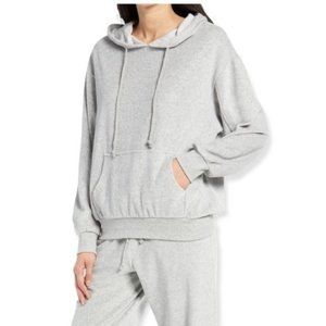 NWT Treasure & Bond Velour Treatment Hoodie in Grey
